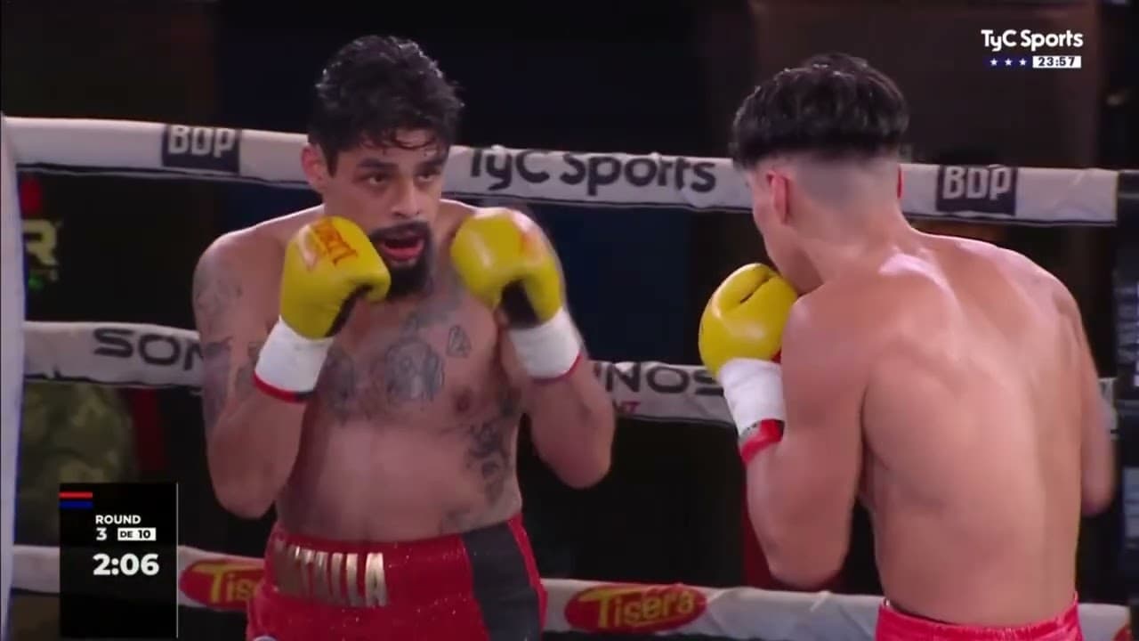 Silio Vilte vs. Jorge Batalla Martínez - Boxeo de Primera - TyC Sports