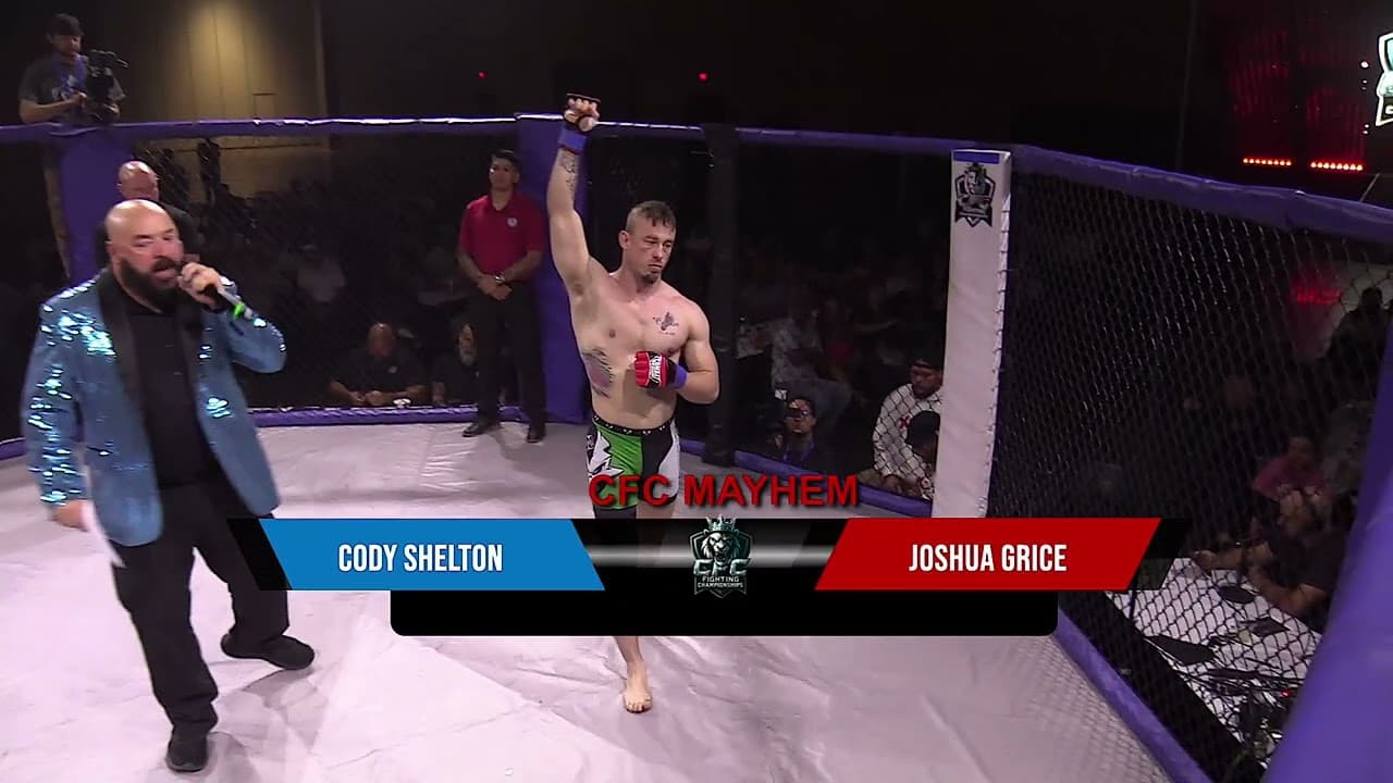 Joshua Grice vs Cody Shelton Full Fight Cage Fighting Championships