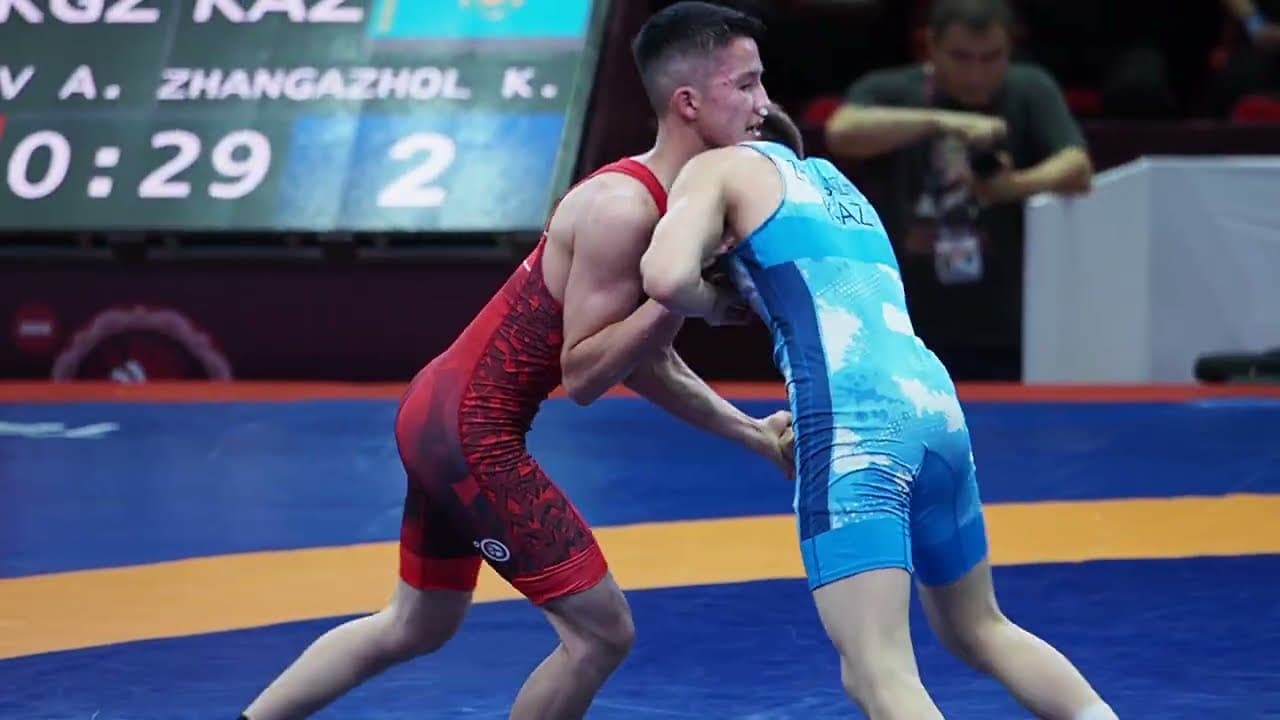 GR 51 FINAL. A. Maksatbekovich Sharapov 🇰🇬 vs 🇰🇿 Kuanyshbek Zhangazhol. U17 ASIAN CHAMPIONSHIPS 2026
