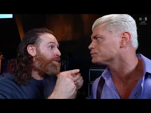 Sami Zayn confronts Cody Rhodes _WWE Smackdown 29 May 2026