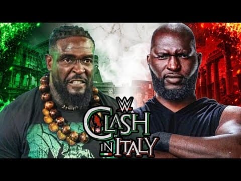 Oba Femi Vs Omos WWE Clash in Italy May 29 2026 WWE2K26 Simulation - FULL MATCH