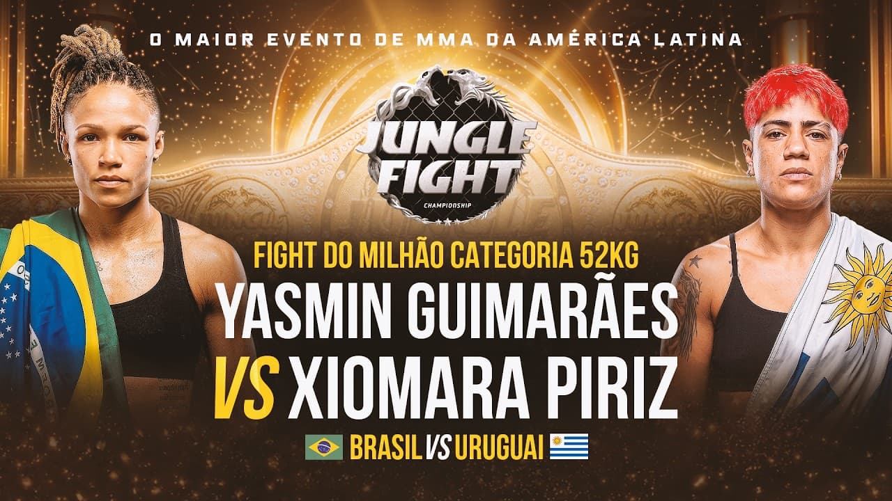 JUNGLE FIGHT 150 l YASMIN GUIMARÃES X XIOMARA LA PITBULL
