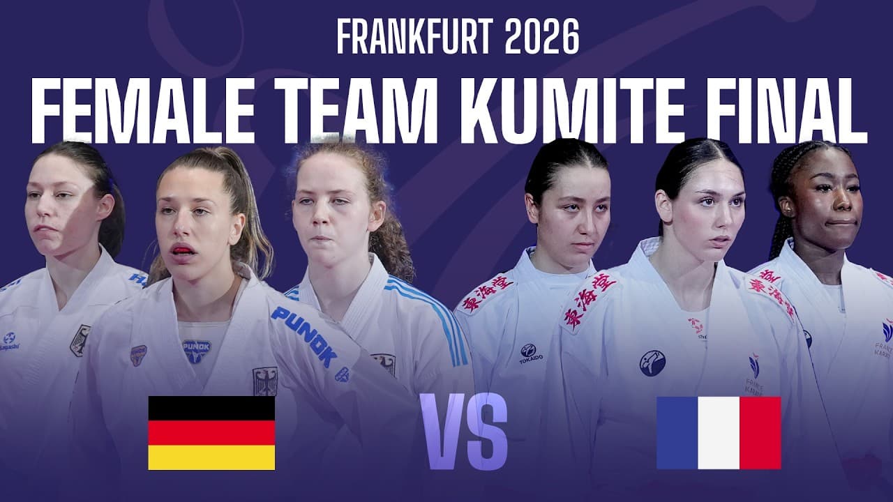 The Ultimate Female Team Kumite Final | Germany vs France EKF 2026 2026-05-29 23:57