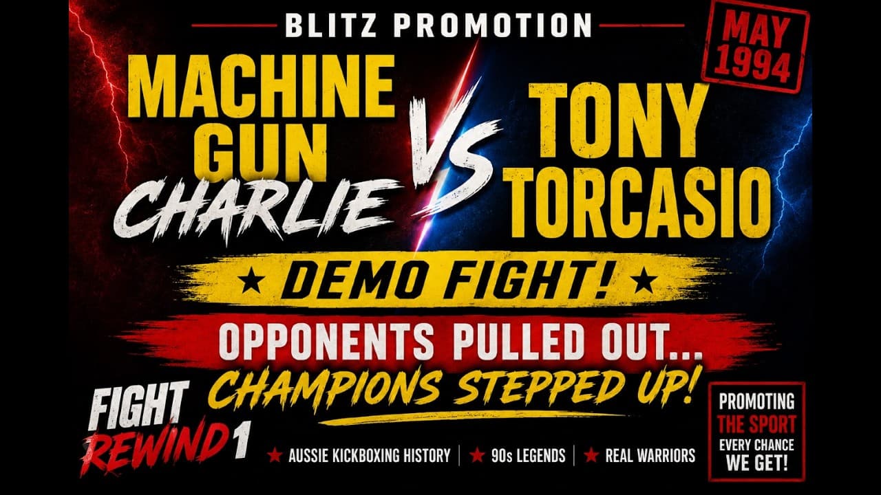 Machine Gun Charlie Vs Tony Torcasio Demo