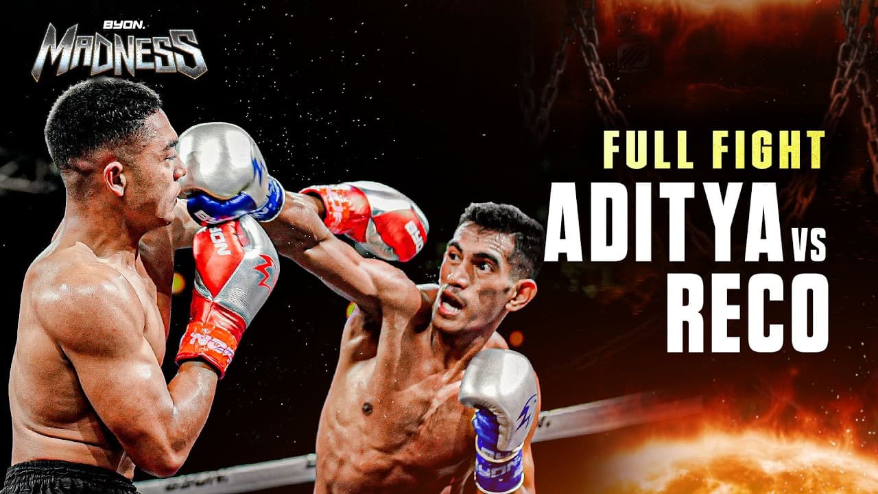 ADITYA RAMADHANI VS CLAUDIONS RECO  (BYON MADNESS 3) FULL FIGHT!