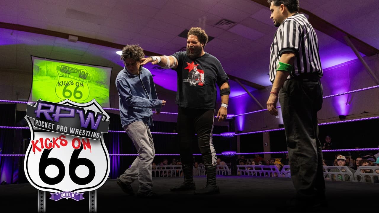 RPW Kicks on 66 2026 Part 7: "Just" Joe (w/ FANTASIA) vs. Steve Michaels (w/ Damien Saint)