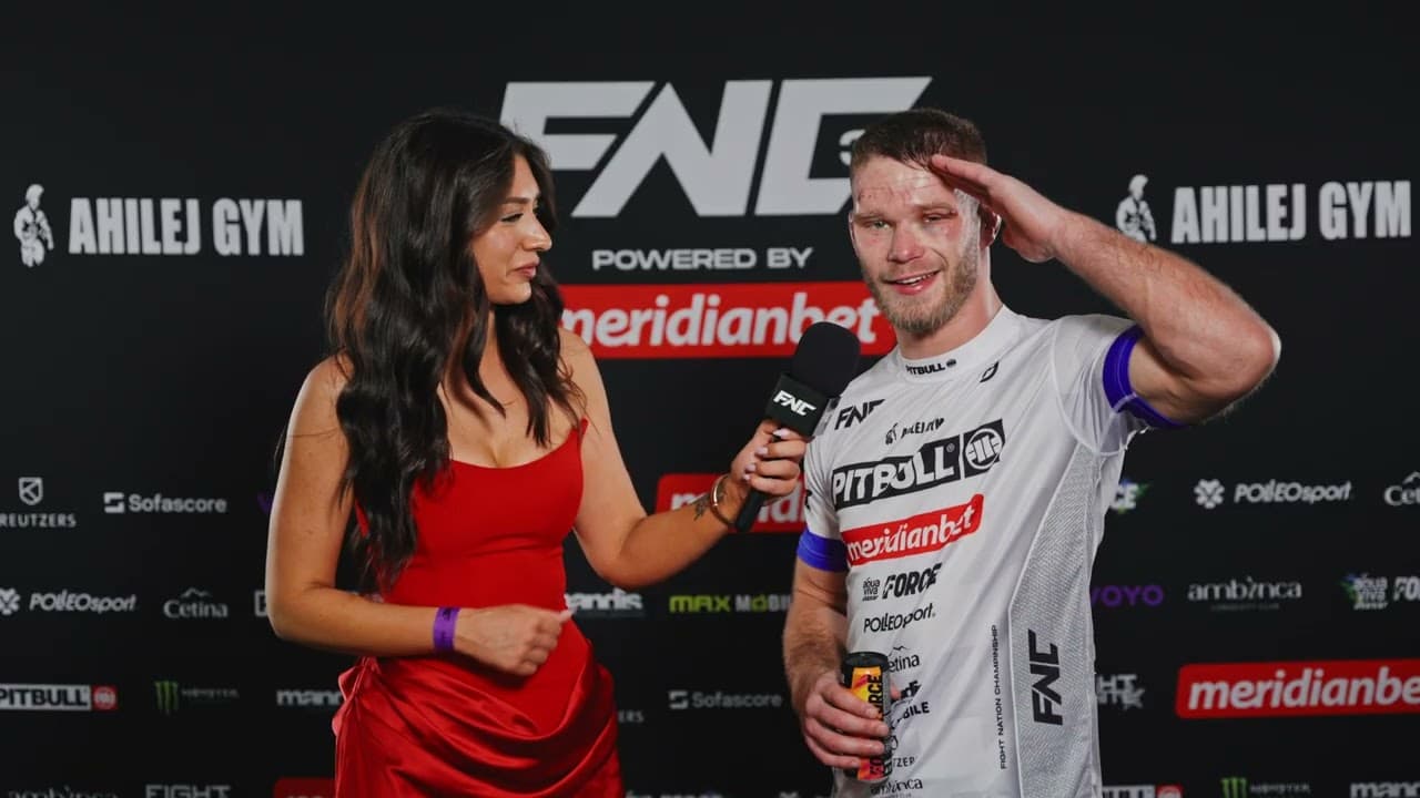MICHAL FIGLAK | POST FIGHT INTERVIEW | FNC 31 Powered by Meridianbet | BELGRADE