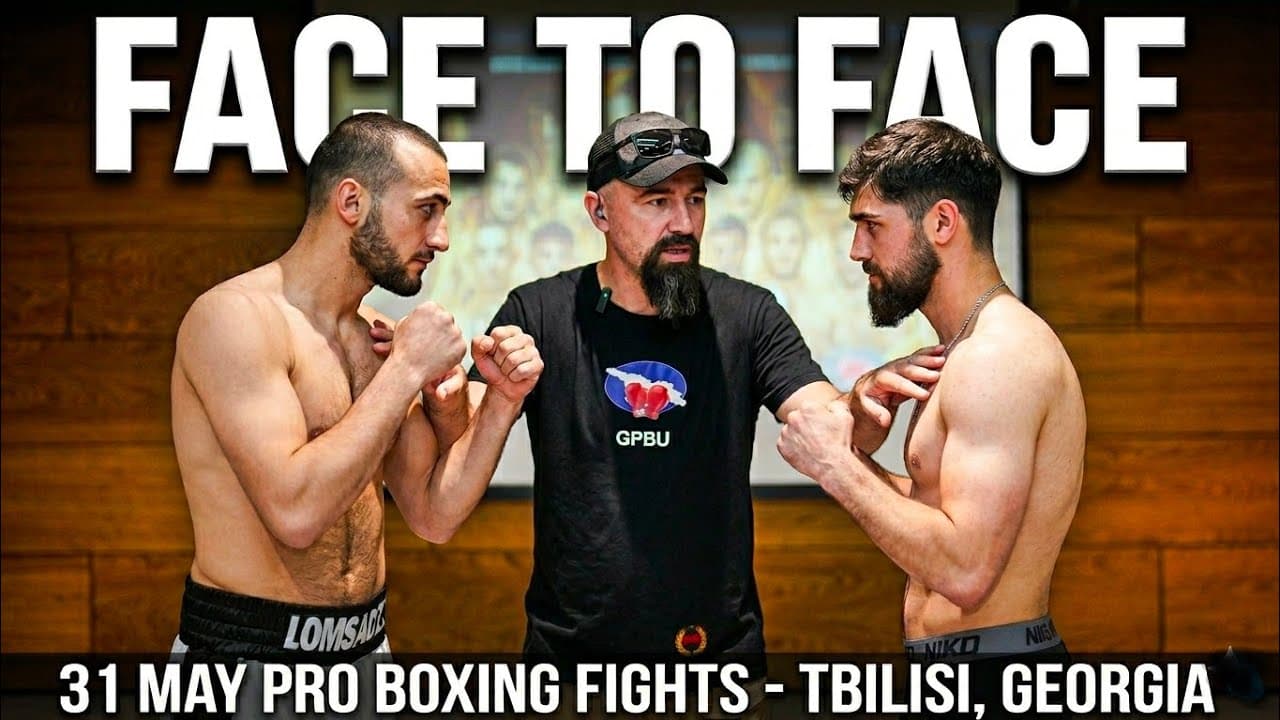 Face to Face - Professional Boxing World Ranking Fights - Tbilisi, GEORGIA - 30 May 2026-05-31 01:13