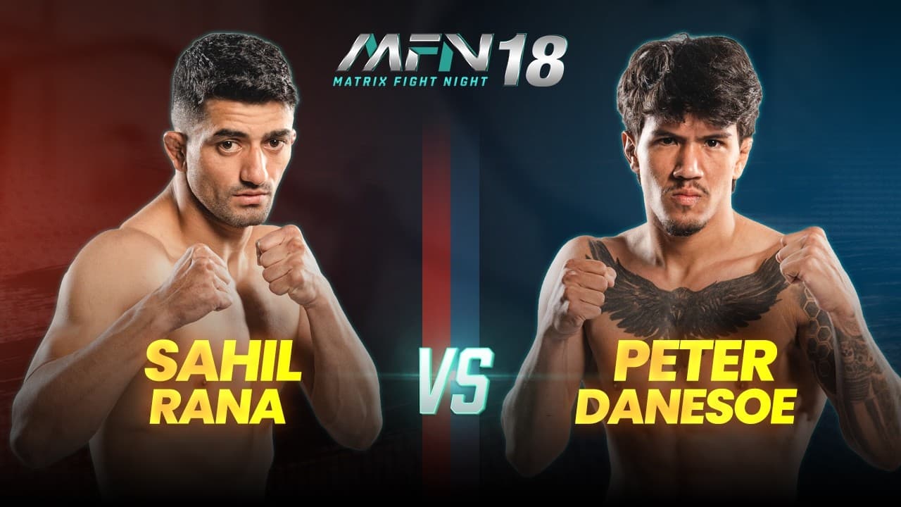 India VS Thailand | Peter Danesoe vs Sahil Rana Full Fight | MFN 18 Full Fight