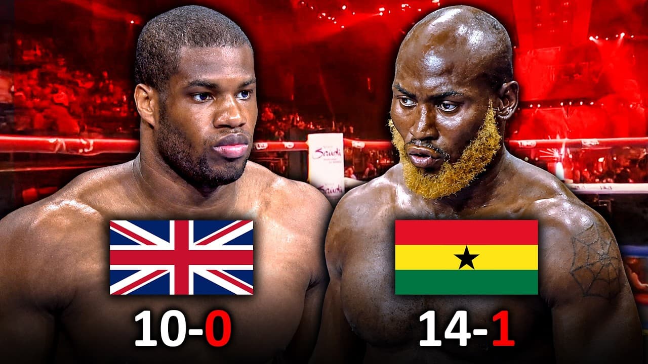 Daniel Dubois (UK) vs Richard Lartey (Ghana) | Full Fight Highlights
