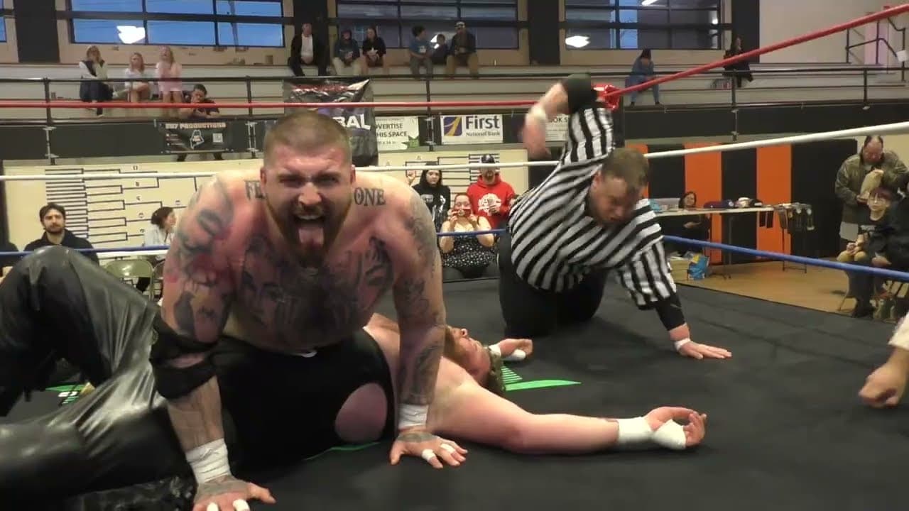 7-foot-tall 350-pound Wrestling Giant Crushes anything in his Path