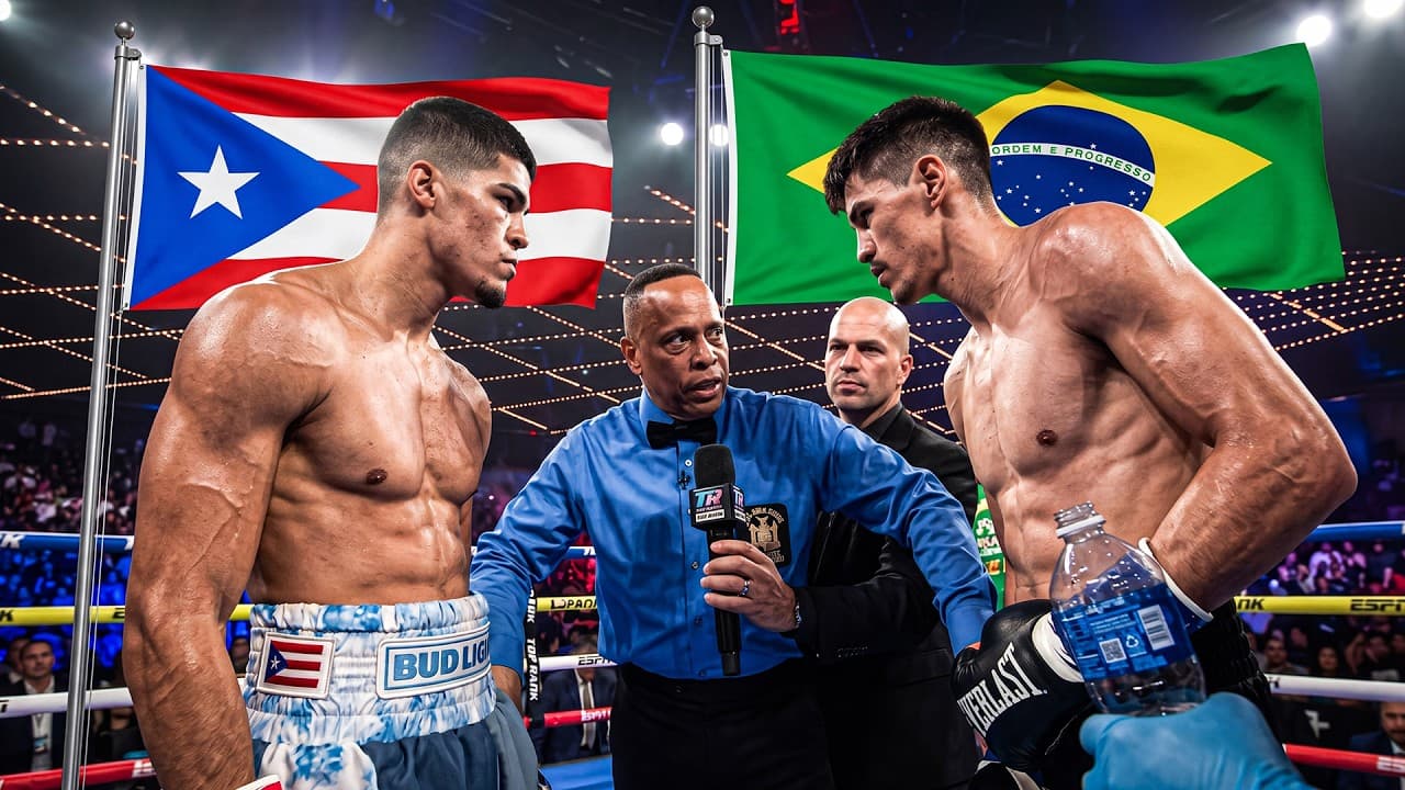 High-Stakes Battle! Xander Zayas (PUR) vs Patrick Teixeira (BRA) | Boxing Fight Highlight