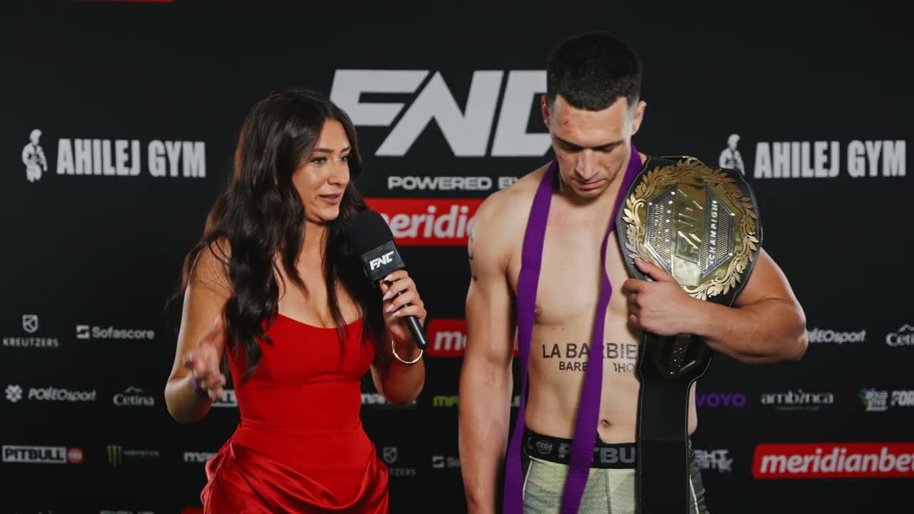 ĐANI BARBIR | POST FIGHT INTERVIEW | FNC 31 Powered by Meridianbet | BELGRADE