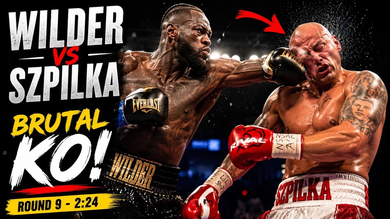 Deontay Wilder's BRUTAL One-Punch KO of Artur Szpilka 💥 | Bronze Bomber Strikes Again