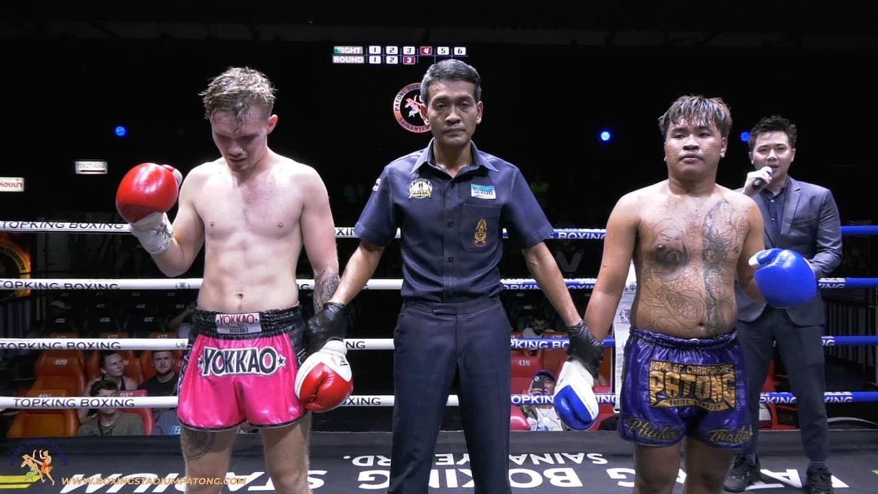 ZAK MARTIN (PHUKET FIGHT CLUB) VS CHALONGSUEK (CRAZY F MUAYTHAI)