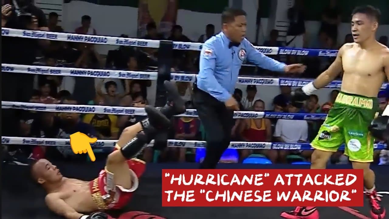 ARVIN "HURRICANE" MAGRAMO (PHILIPPINES) VS CHINESE FIGHTER JIN PING YANG (CHINA) THIS IS WAR!