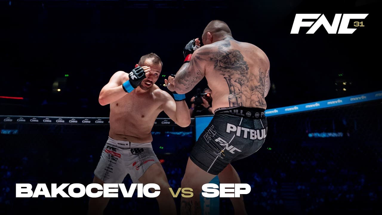 BAKOCEVIC vs SEP | FULL FIGHT | Ahilej FNC 31 by Meridianbet | Belgrade