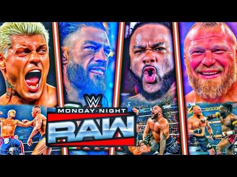 WWE Raw 1 June 2026 Full Highlights HD - WWE Monday Night Raw Highlights Full HD | Jacob Fatu