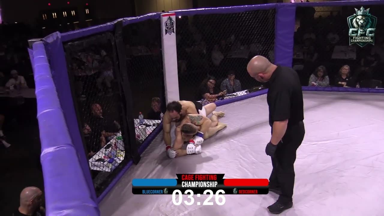 Damion Douglas vs Justin Abner Full Fight Cage Fighting Championships