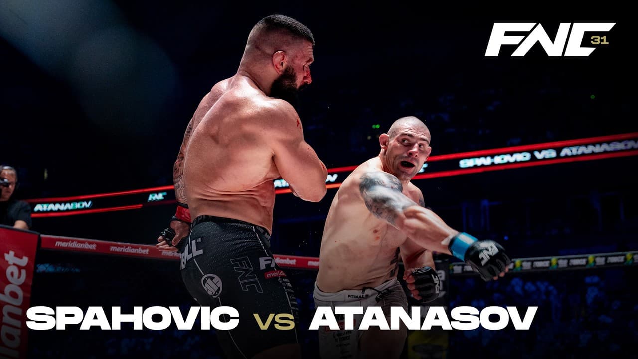 SPAHOVIC vs ATANASOV | FULL FIGHT | Ahilej FNC 31 by Meridianbet | Belgrade