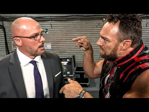 La Knight & Adam Pearce backstage segment _WWE RAW 1 JUNE 2026