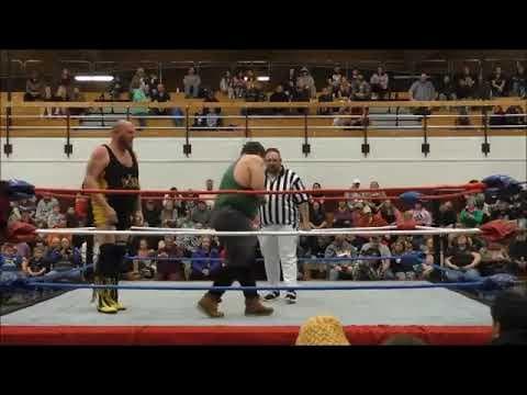 Cousin Larry vs John the Bomb Bryer @ Global Independent Wresting Fight in the Dome, Maine Wrestling