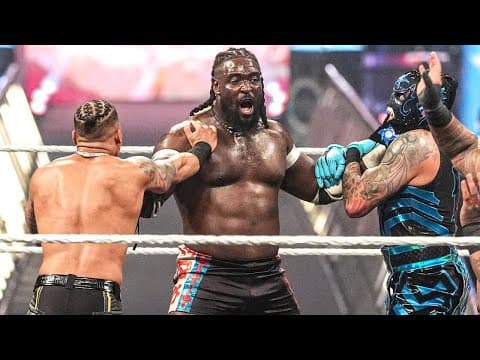Oba Femi vs Solo Sikoa vs Penta vs Carmelo Hayes _ WWE RAW 1 JUNE 2026