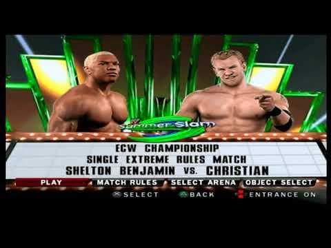 Shelton Benjamin vs Christian  ECW Champion