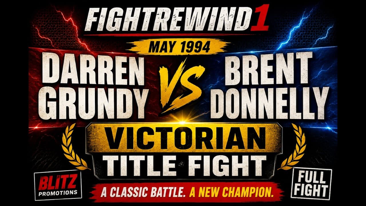 Darren Grundy vs Brent Donnelly