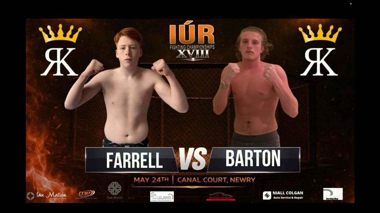 1st Fight   Farrell vs Barton