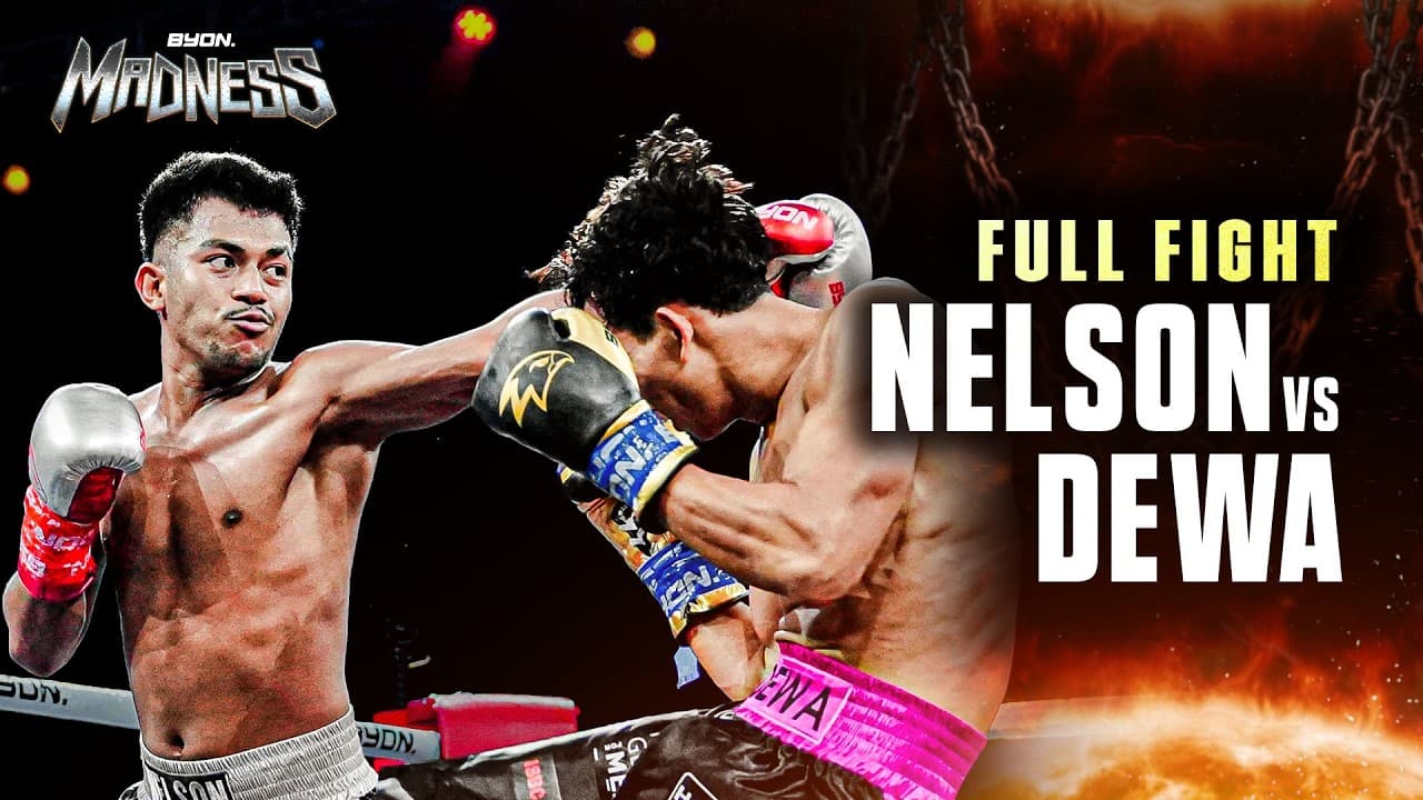 NYONG "THE MONLUCCAN" NELSON VS DEWA AJI  (BYON MADNESS 3) FULL FIGHT!