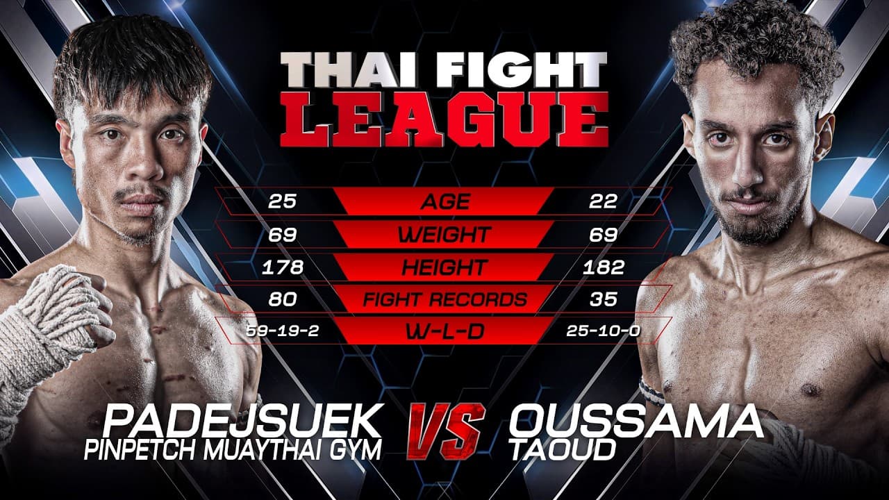 เผด็จศึก ปิ่นเพชรมวยไทยยิม vs. อุสซามา ทาอูด | ไทยไฟท์ ลีก 101 | 17 พ.ค. 2569