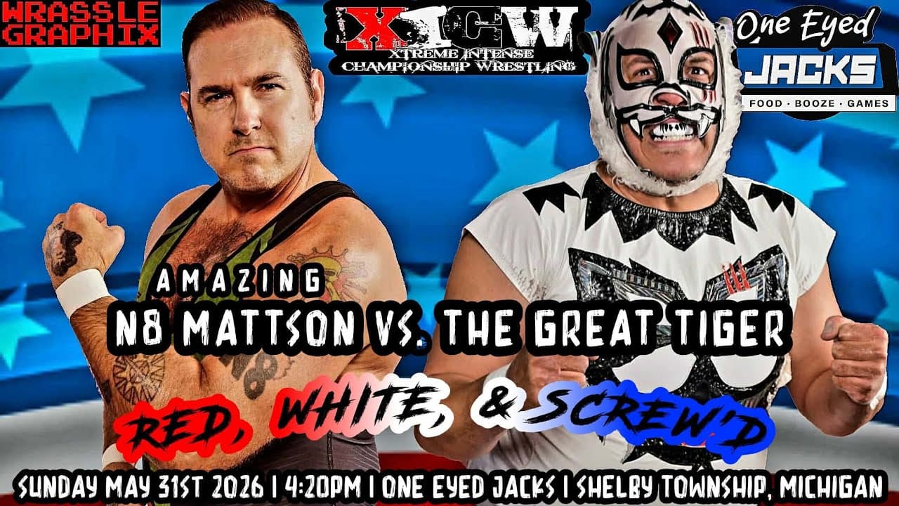 Full Match: "Amazing" N8 MATTSON vs. GREAT TIGER (Red, White & Screw'd 2026)