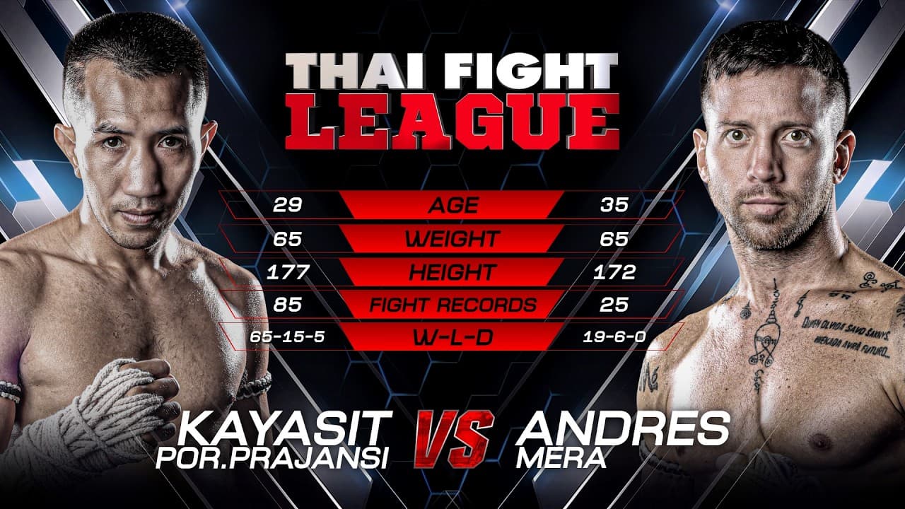 กายสิทธิ์ ป.ประจันสี vs. อันเดรส เมร่า | ไทยไฟท์ ลีก 101 | 17 พ.ค. 2569
