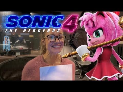 CONFIRMED SONIC 4 VOICE RECORDING FOR AMY ROSE HAS BEGUN!! (KRISTEN BELL!!)