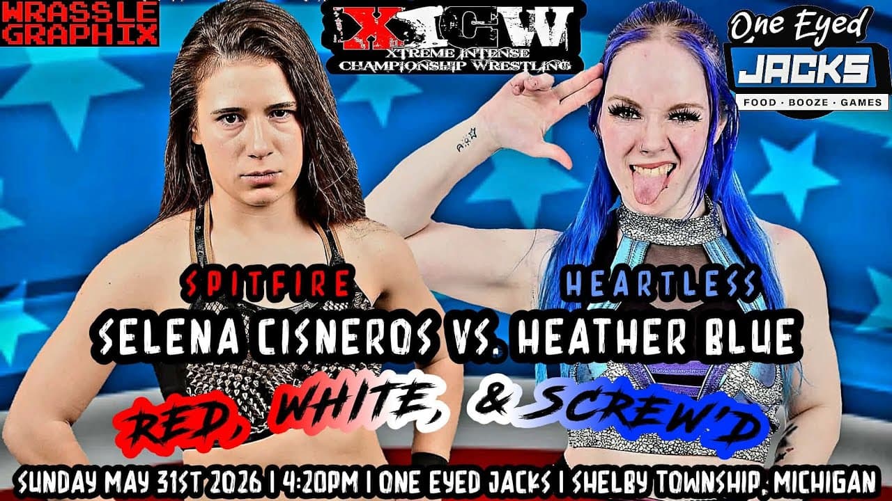 Full Match: SELENA CISNEROS vs. HEATHER BLUE (Red, White & Screw'd 2026)
