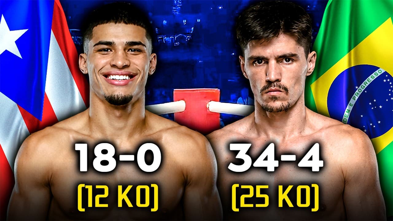 Xander Zayas (Puerto Rico) vs Patrick Teixeira (Brazil) | Full Fight Highlights