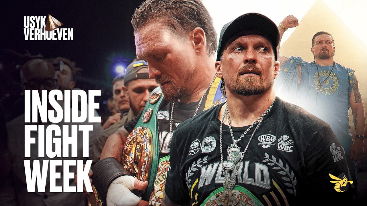 🔥 GLORY IN GIZA: Повна історія Fight Week Усик проти Верховена