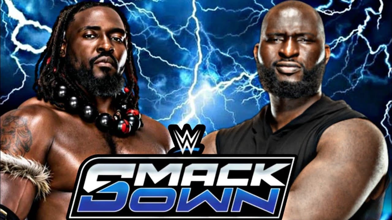 Oba Femi Vs Omos WWE SmackDown June 4 2026 WWE2K26 Simulation - FULL MATCH