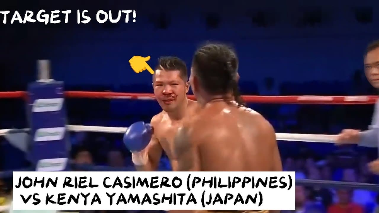 *TARGET IS OUT* JOHN RIEL CASIMERO (PHILIPPINES) VS KENYA YAMASHITA (JAPAN) BANTAMWEIGHT TITLE