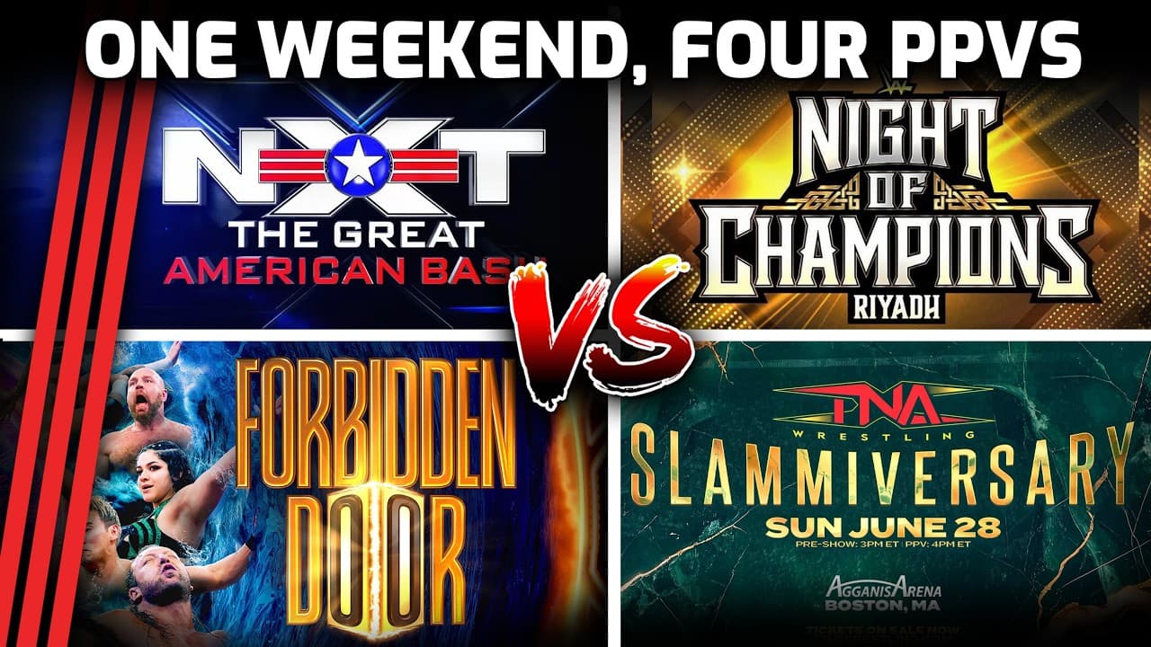 NXT Great American Bash going head to head with AEW Forbidden Door
