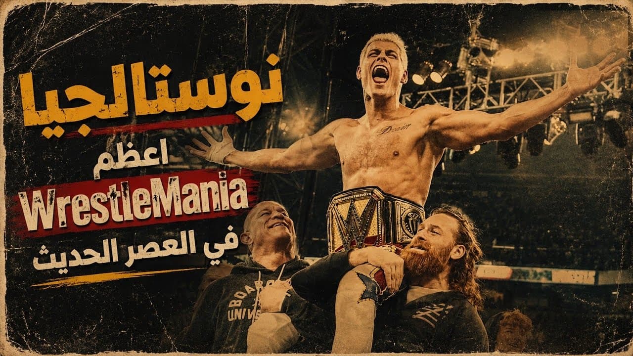 نوستالجيا | أعظم رسلمينيا في العصر الحديث 🔥 | WrestleMania 40 👑💯