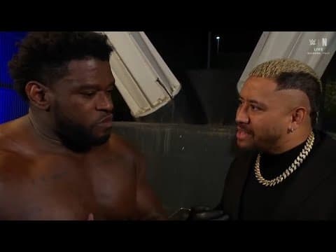 Royce keys & Solo Sikoa backstage segment _ WWE Smackdown 5 June 2026