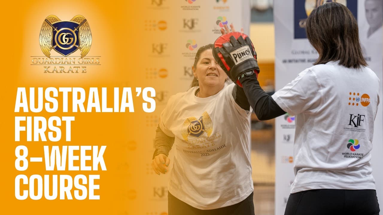 Australia Leads the Way: The First Full 8-week Guardian Girls Karate Course at Griffith University