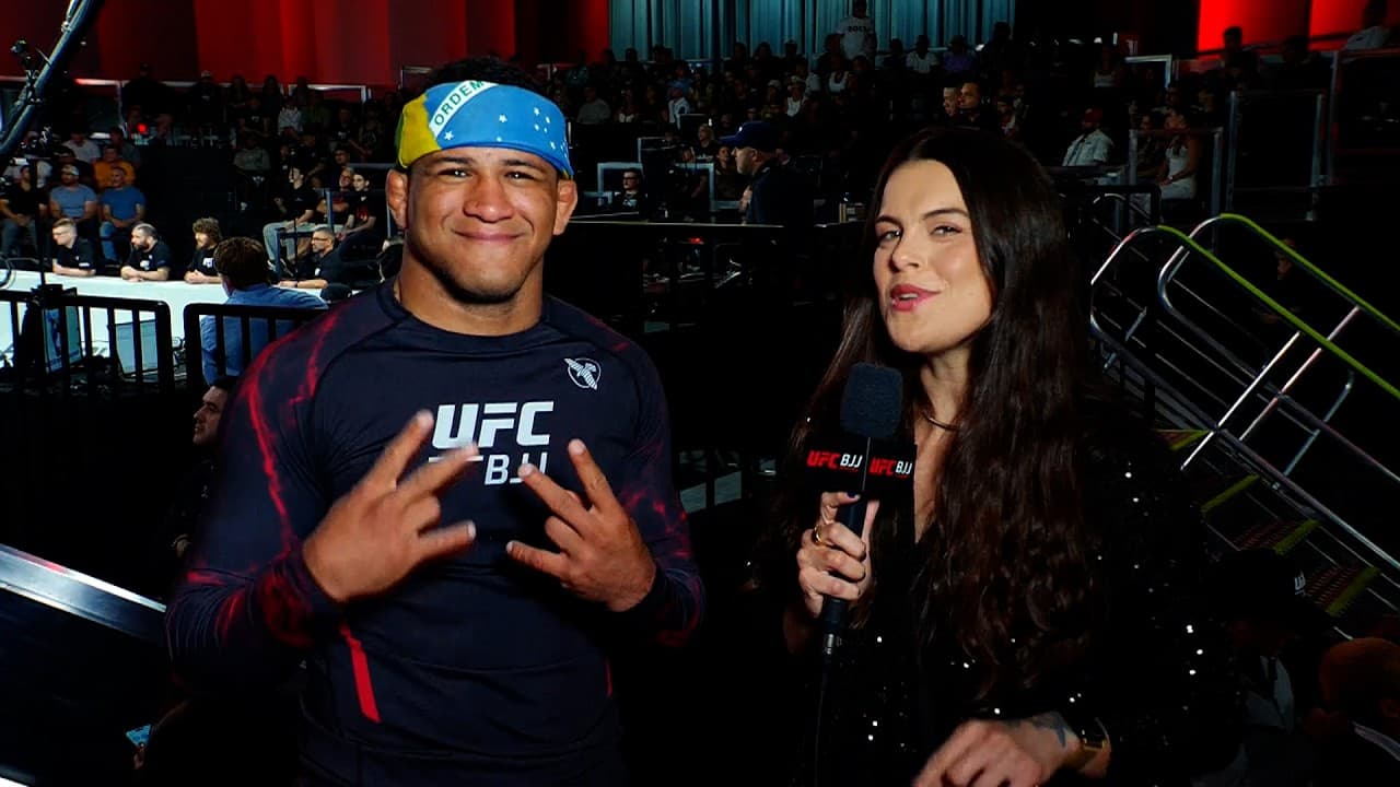 Gilbert "Durinho" Burns comenta vitória no UFC BJJ 9: "O jiu-jítsu está no sangue"