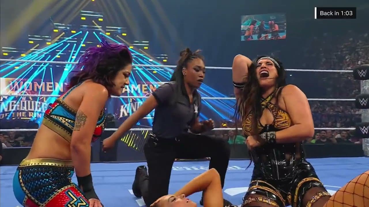 (2/3) Raquel Rodriguez vs Bayley vs Jacy Jayne vs Kiana James: Smackdown June 5 2026