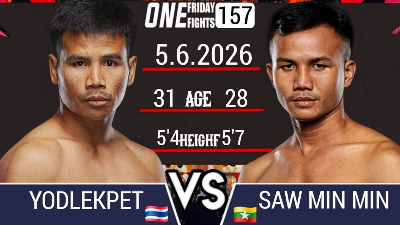 စောမင်းမင်းပွဲYODLEKPET🇹🇭 VS 🇲🇲SAW MIN MIN
