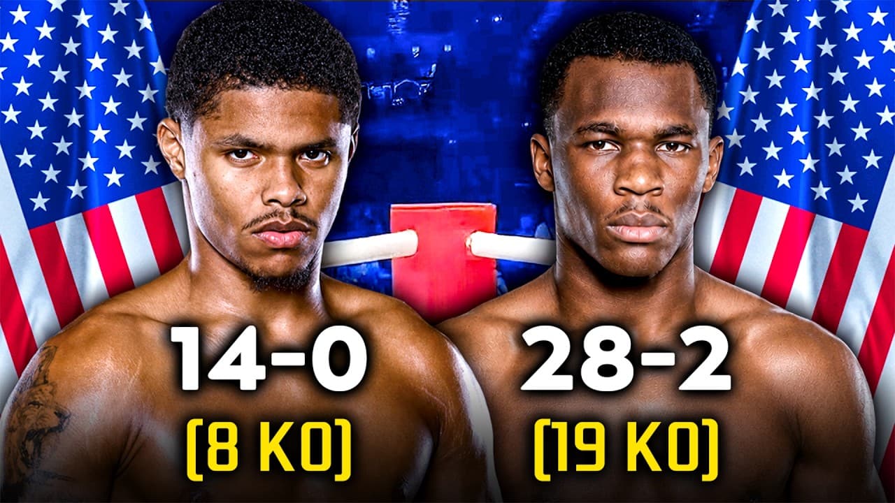 Shakur Stevenson (USA) vs Toka Kahn Clary (USA) | Full Fight Highlights