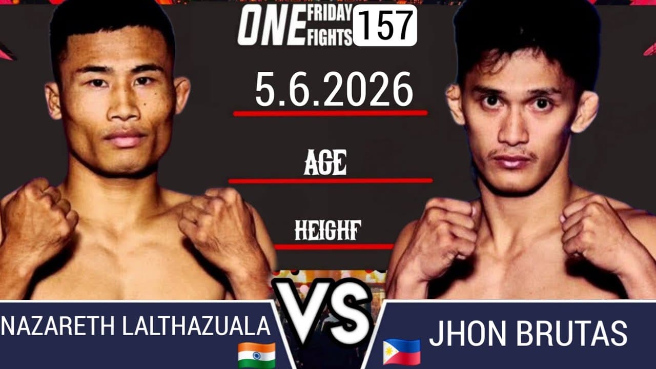 NAZARETH LALTHAZUALA 🇮🇳VS🇵🇭 JHON BRUTAS