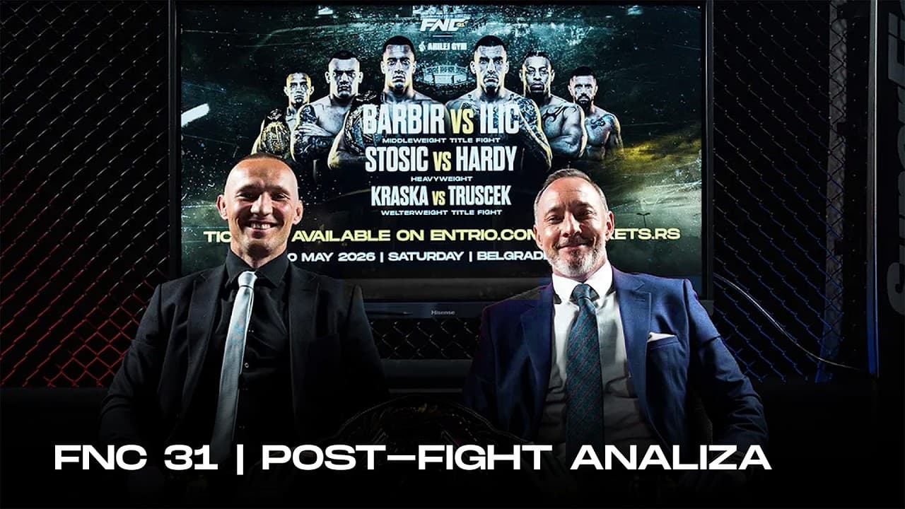 FNC 31 | SUPERFIGHT Post Fight Analiza | Beograd
